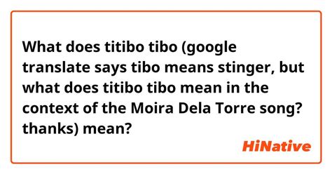 tibo meaning in filipino|Tibo .